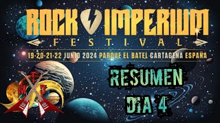 Rock Imperium 2024 DIA 4 Warlock Yngwie Malmsteen The Darkness Lovebites Cobra SpellRiot City [upl. by Etiuqal]