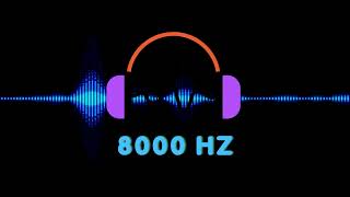 Tinnitus Sound Therapy  8000 Hz Tinnitus Relief Sounds  White Noises Tinnitus Masking Sounds [upl. by Winters]