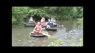 Coracle film at the water mill Mortimers Cross [upl. by Robet]