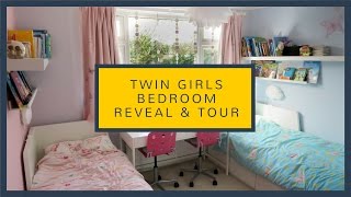 Twin Girls Bedroom Reveal and Room Tour [upl. by Cicily578]