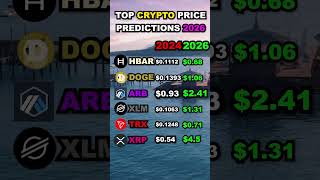 The best crypto price predictions for the year 2026🔥📈 crypto predictions cryptocurrency [upl. by Daniela]