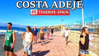 TENERIFE  COSTA ADEJE  Check the Current look at these Places ☀️ 4K Walk ● January 2024 [upl. by Shimkus]