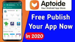 Aptoide se App Publish kaise kare how to upload app on aptoide aptoide me app kaise upload kare [upl. by Hcir]