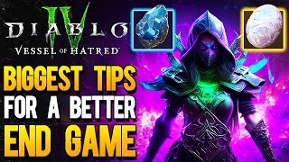 Diablo 4  Dont Ruin Your End Game Step By Step Tips To Power Boost After Level 60 [upl. by Gayn391]