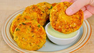 These lentil patties are better than meat Protein rich easy patties recipe Vegan [upl. by Ehcor]