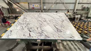 Honed Calacatta Viola Marble Slabs [upl. by Eneroc]