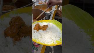 Roadu kadai Chicken Meals 120 Rs worth ah illaya shorts chennaifood [upl. by Bebe]