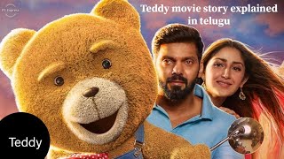 Teddy movie story🍿explained in telugu l [upl. by Aranaj645]