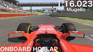 Assetto Corsa  Ferrari SF70H  Mugello  ONBOARD LAP [upl. by Budge]