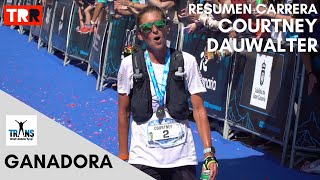 Transgrancanaria 2023  Resumen de la victoria de Courtney Dauwalter [upl. by Dnomed]