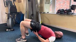 Glute Bridge  Activating your glutes [upl. by Paradies]