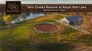 Texas Ranch For Sale  Twin Creeks Reserve at Ralph Hall Lake [upl. by Cannell277]