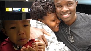 EMOTIONAL GOODBYE to KENYAN GRANDMA AT THE AIRPORT BAKERY IN KOREANTOWN IN VIRGINIA Vlog ep99 [upl. by Eiliak]