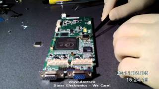 Videoprojector Mainboard Repair  wwwdarerro [upl. by Aimil]