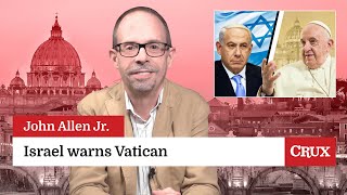 Israel issues strong warning to Pope Last Week in the Church with John Allen Jr [upl. by Ahsinit334]