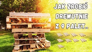 Drewutnia z 9 palet w jedno popołudnie [upl. by Fowle]