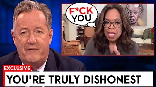 Piers Morgan Confronts Oprah LIVE on Air—What Happened Next Will Shock You [upl. by Aneg430]