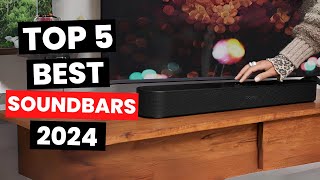 Top 5 Best Soundbars 2024 [upl. by Annerb284]