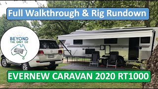 Our Caravan Tour Evernew RT1000 review [upl. by Niltiak]