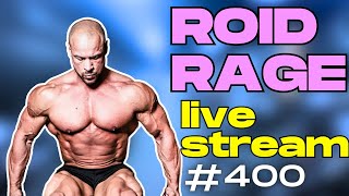 Roid Rage Live AMA 400 Steroid Cycles and HGH [upl. by Ailhad]