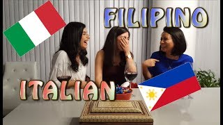 Similarities between Italian and Filipino [upl. by Sarajane982]