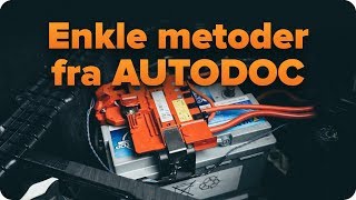 Slik sjekker du bilbatteriet  AUTODOC [upl. by Onnem]