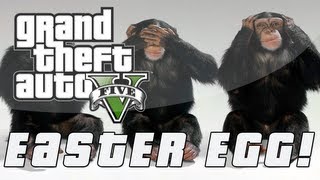 Grand Theft Auto 5  quotSee No Evil Hear No Evil Speak No Evilquot Easter Egg GTA V [upl. by Lyell881]