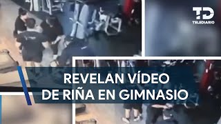 Revelan video de pelea entre dos mujeres en gimnasio de Monterrey [upl. by Ennayar]