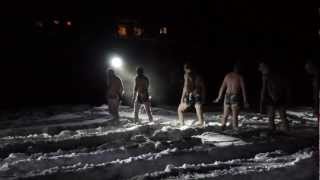 Snow swimming Championship in Finland 2013 [upl. by Arah]