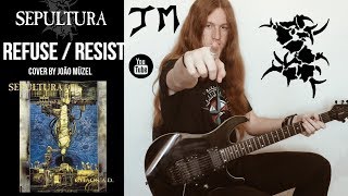 João Müzel  quotREFUSE  RESISTquot  Sepultura Guitar Cover [upl. by Yrelbmik440]