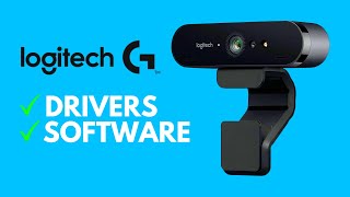 Logitech BRIO Basic Setup Guide Installing  Updating Drivers amp Logitech GHub Software [upl. by Ilrebmyk]