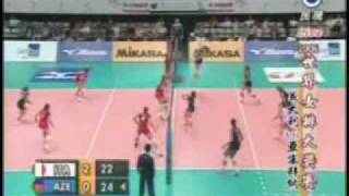 Natavan Gasimova defencing FIVB World Grand Prix Azerbaijan Italywmv [upl. by Savinirs604]