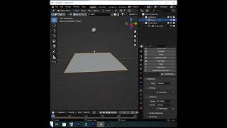 Rigid Body Simulation in Blender blender3dartist computeranimation blenderbeginnertutorial [upl. by Ycam]