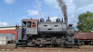 Wanamaker Kempton amp Southern Railroad Steam Train [upl. by Murrell]