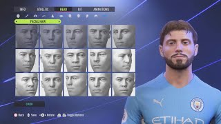 FIFA 22 23 How to make Bernardo Silva Pro Clubs Look alike [upl. by Eelyma]