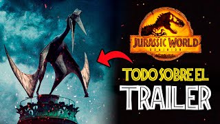 😱TRAILER de JURASSIC WORLD DOMINION  NUEVA INFORMACIÓN Y FECHA [upl. by Nosnor]