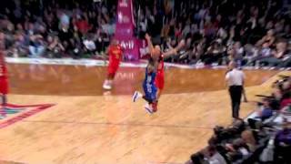 Dwyane Wades Injury Ankle Injury  2011 AllStar Game [upl. by Knipe]