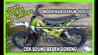 CEK SOUND YAMAHA FIZR PAKAI MEMBRAN VFORCE4 DAN KARBURATOR PWK 28 SUDCO [upl. by Aletse]