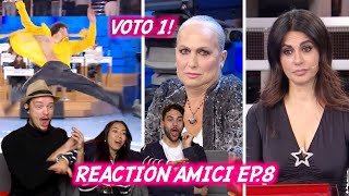 Una vespa impazzita  Reaction Amici ep8 [upl. by Krm572]