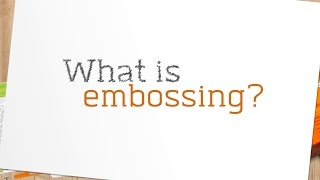 What is Embossing amp How to Emboss  Tonic Studios Tutorial  Jodie Johnson [upl. by Otir]