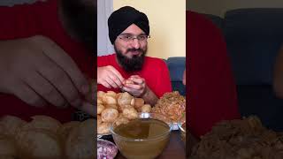 Pani Puri Competition 😍😍  Golgappa Challenge 😍 [upl. by Ozkum]