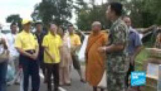 CambodiaThaïland Preah Vihear temple on the frontline [upl. by Einwat206]