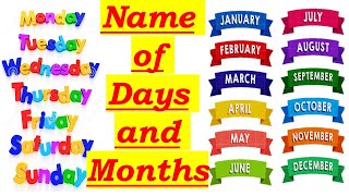 Names of days and months explained [upl. by Zinah]