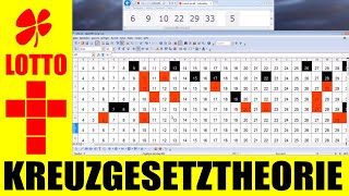 Lotto 6 aus 49  Kreuzgesetz Theorie  Teil 1 [upl. by Etz]