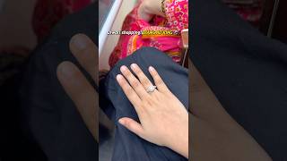 Diwali shopping 🛍️ got a DIAMOND RING💍 minivlog shopping [upl. by Ahsilam]