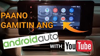 Paano Gamitin ang Android Auto ng Iyong Infotainment System na May Youtube [upl. by Ynohtnaeoj]