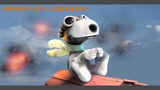 Snoopy VS Red Baron 3D project making of HD [upl. by Sirovat]