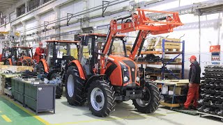 Ursus tractor factory Lublin  tractor production in Poland 2017 [upl. by Lucio875]