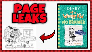 Diary Of A Wimpy Kid BOOK 18 PAGE LEAKS Part 2 [upl. by Mylan]