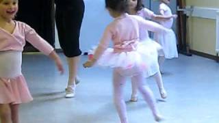 PrePrimary ballet lesson Part3 [upl. by Atoiganap373]